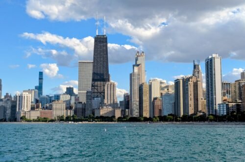 lake michigan skyline