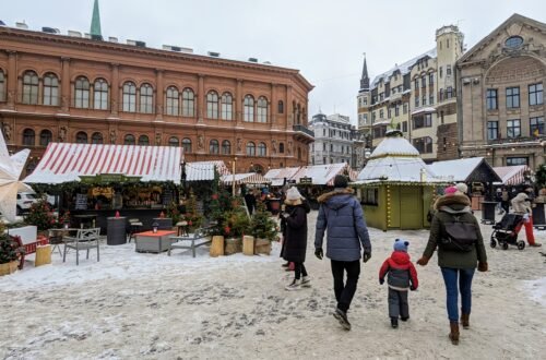 Christmas market riga